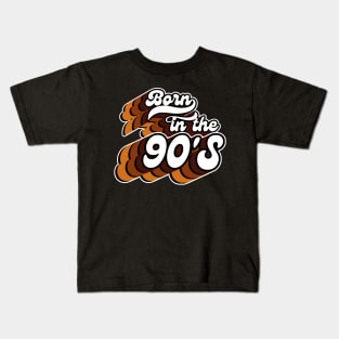 Born In The 90'S-Retro Birthday Gift Kids T-Shirt